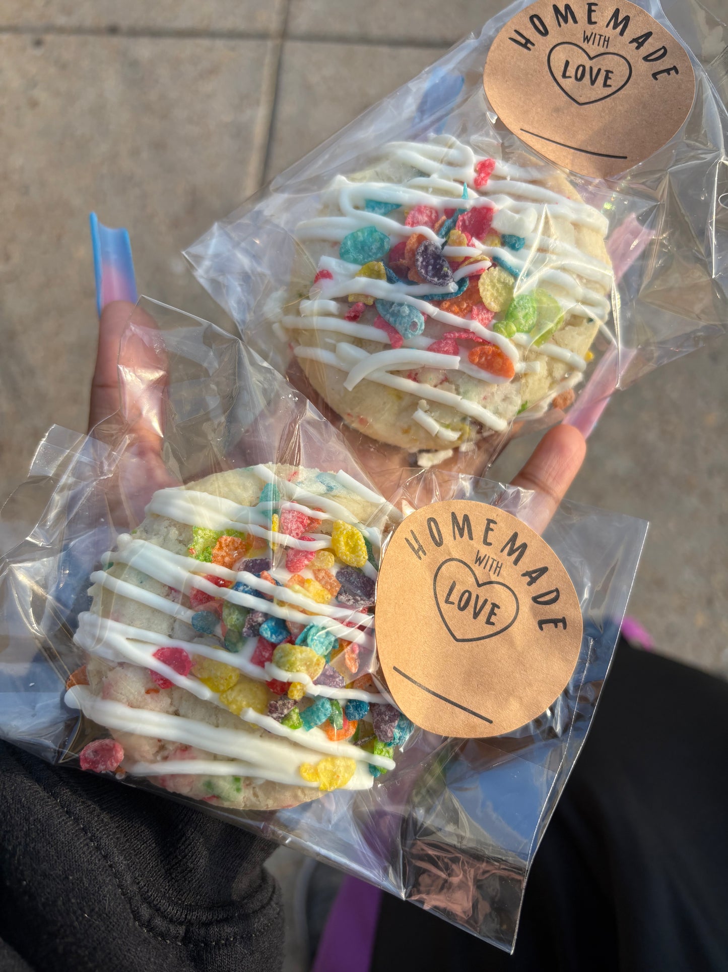 Fruity Pebble Cookies