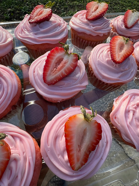 Strawberry Cupcakes